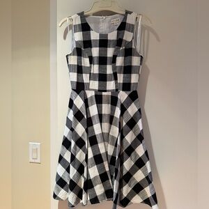 Black and White Checkered Dress